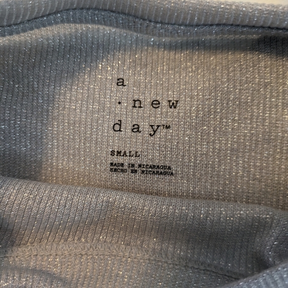 A New Day Metallic Long Sleeve Shirts - Picture 6 of 8